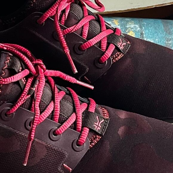 Kuru Atom Walking/Every Day Athletic Shoe Camo Wine Pink - Picture 8 of 8